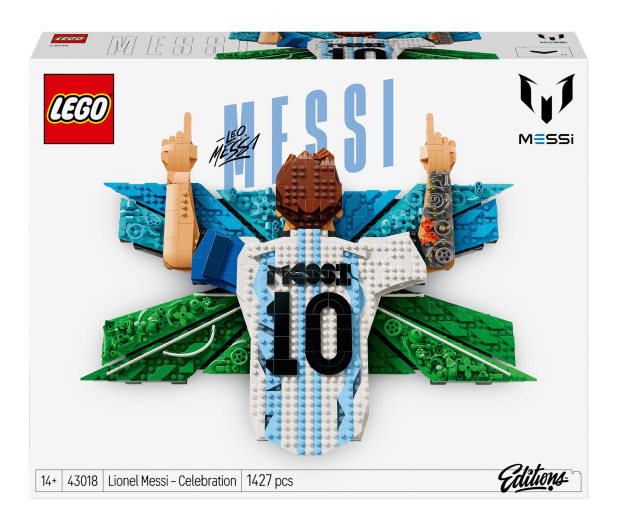 LEGO EDITIONS 43018 Lionel Messi — cieszynka - 1529794 - zdjęcie